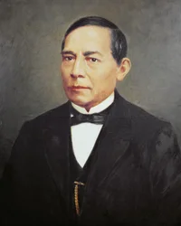 Porträt von Benito Juarez